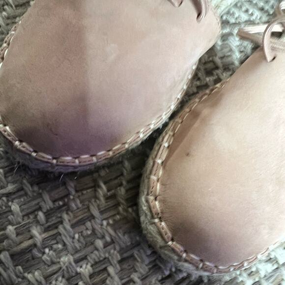 Eileen fisher leather lace up D’Orsay Lee Flat Sz 7.5 - Picture 3 of 6